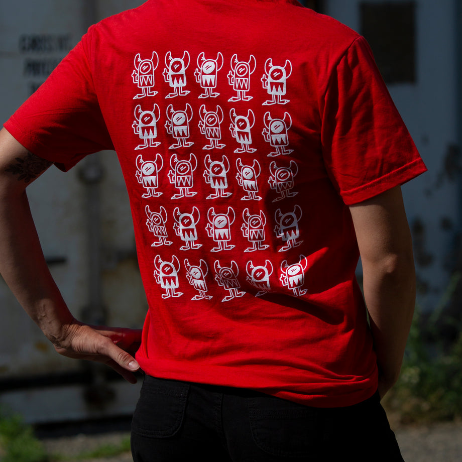 Chunz Block T-Shirt - Red