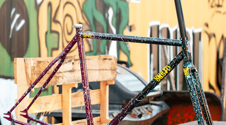 Black / Purple Fade & Splatter SO-EZ