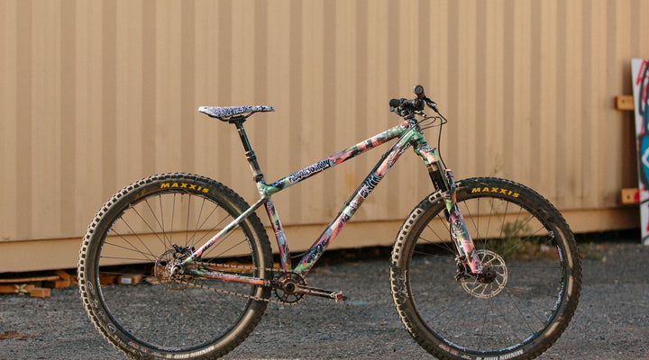 Stick & Hand Drawn FUCK OFF JOHNNY for NAHBS