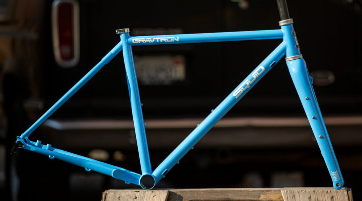Fluro Blue Gravtron with Keirin Sparkle