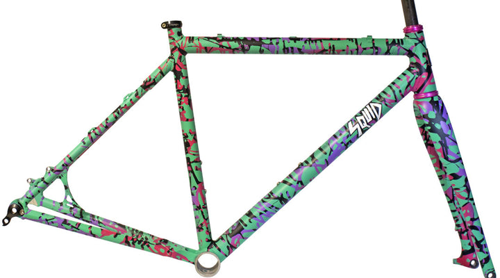 Pink, Purple & Green Drip Squidcross