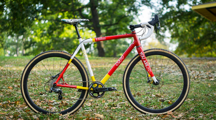 Patrick's SQUIDCROSS painted by Jake Tong