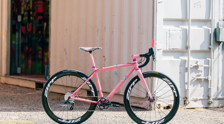 Anthony's Pink & Raw Aluminum SQUIDCROSS