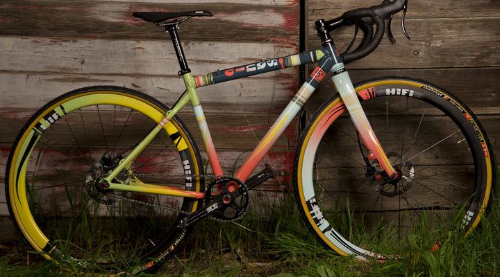 SquidCross painted by artist Michael Crandall Bear