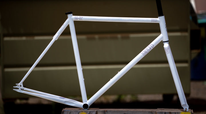 Save The Track Bike - White Keirin SO-EZ