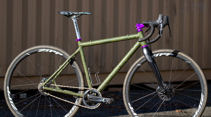 Olive Splatter Single Speed SquidCross