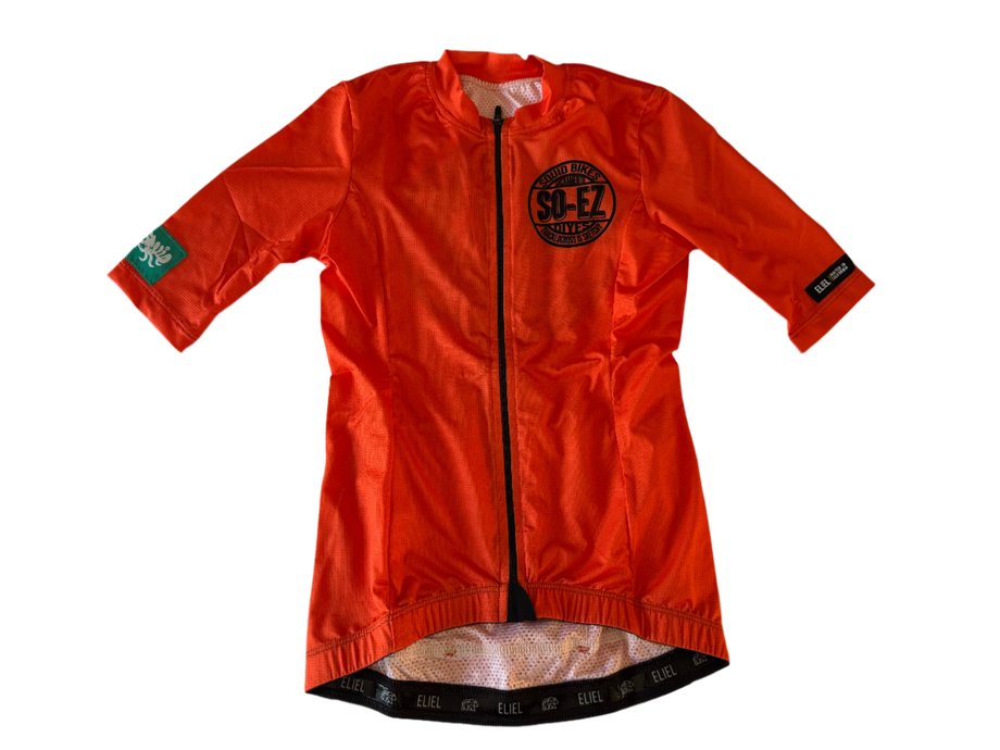 NEW - Squid x Eliel Jersey - Womens XS - SO-EZ Orange