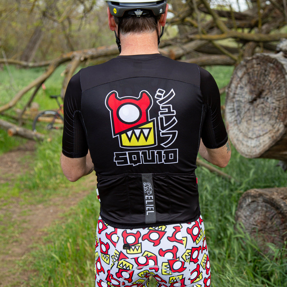 Squid x Eliel Jersey - Black Split Chunz