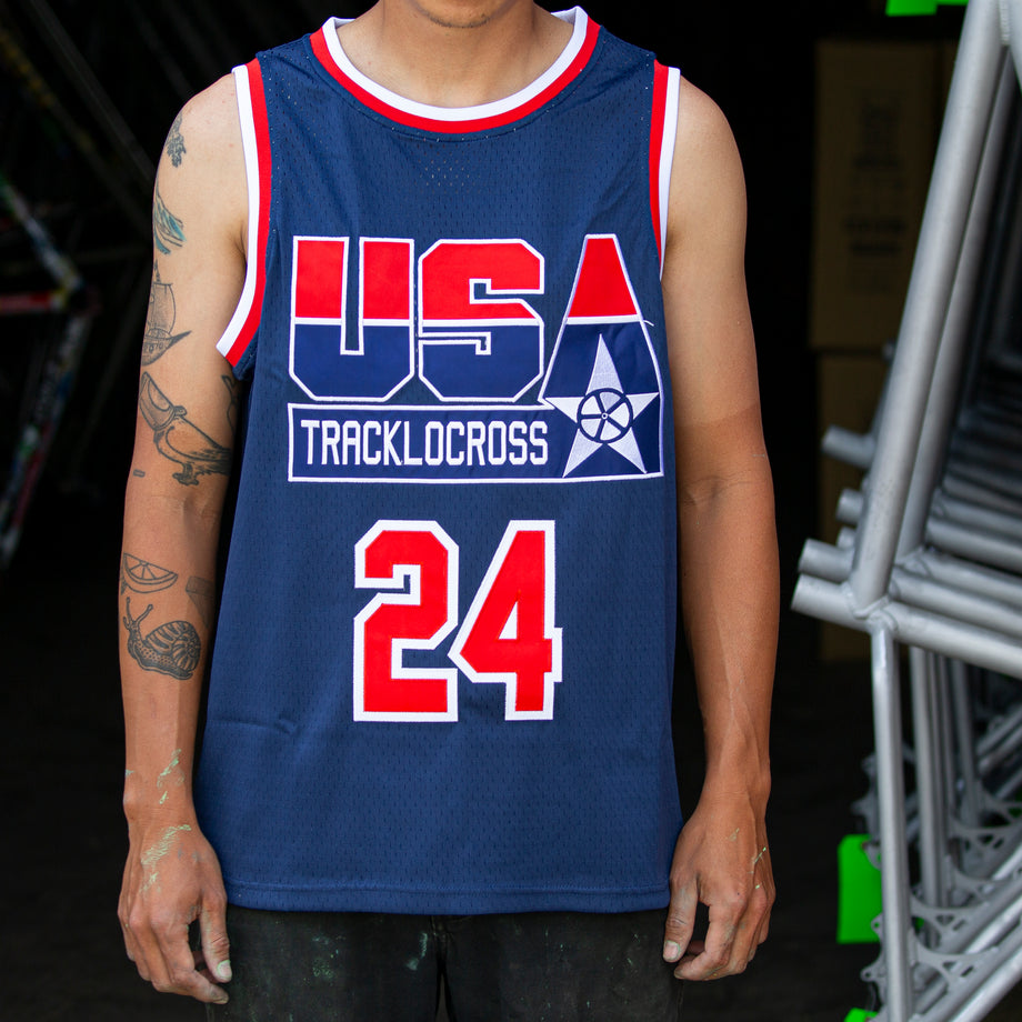 USA Tracklocross Basketball Jersey