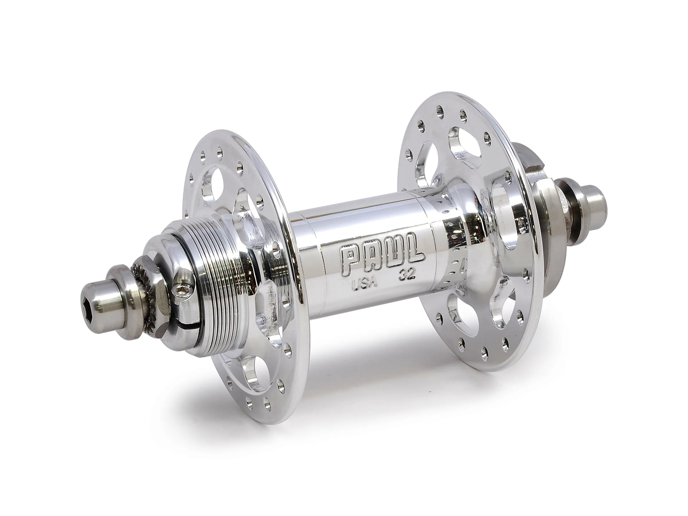 パーツ PAUL High Flange Rear Hub 130mm hf_rear_polish.webp?v=1694803878