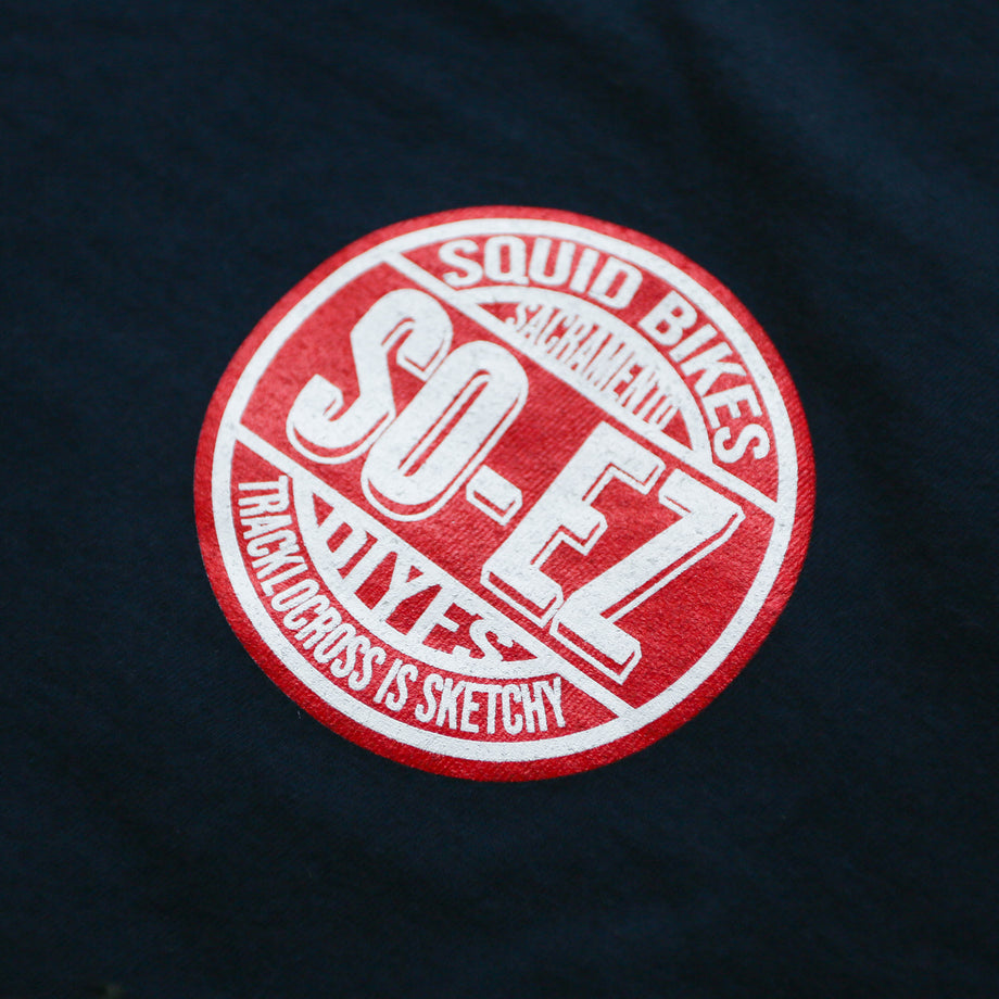 SO-EZ Circle Logo T-Shirt - Navy