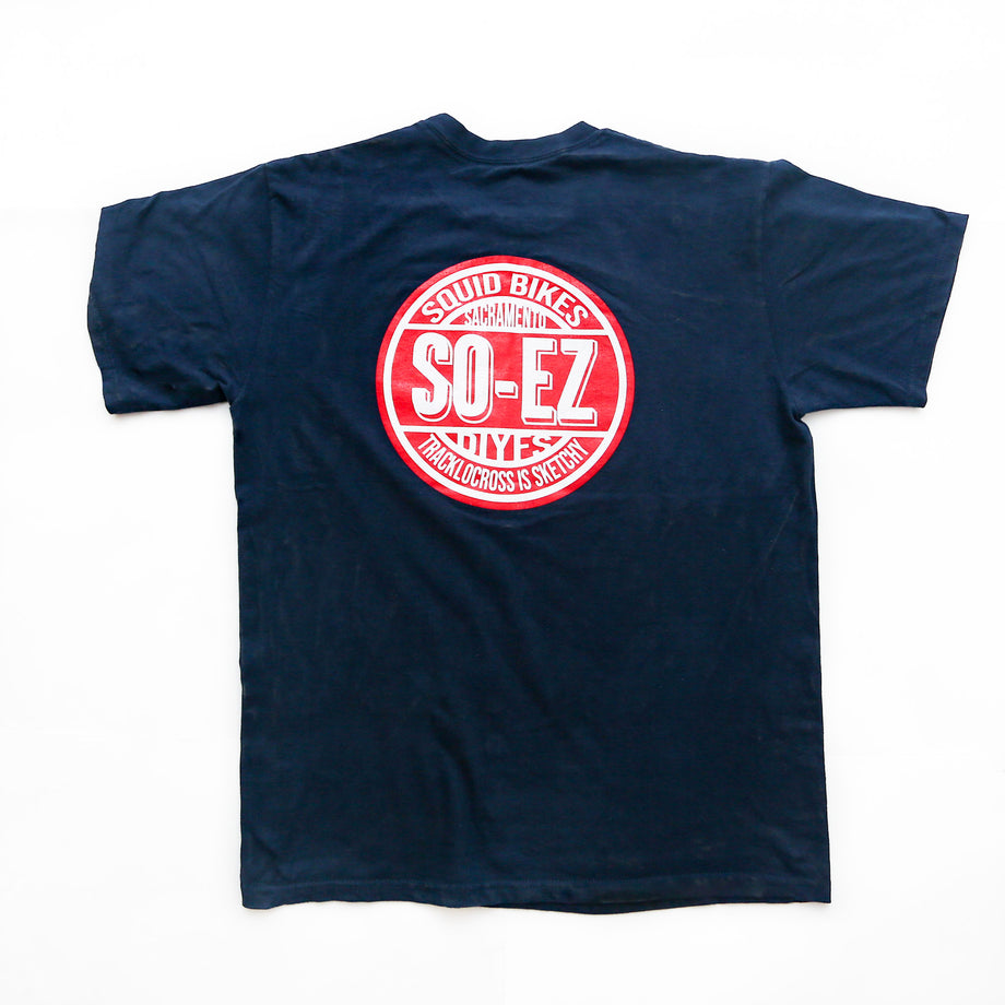 SO-EZ Circle Logo T-Shirt - Navy
