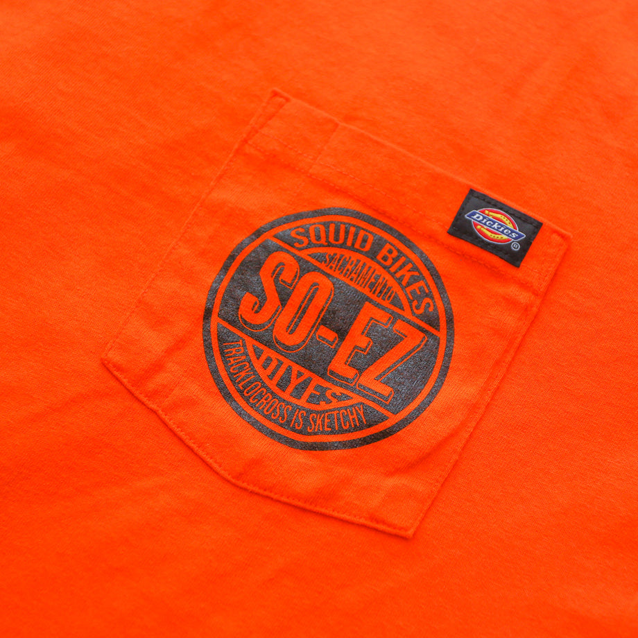 SO-EZ Circle Logo T-Shirt - Orange