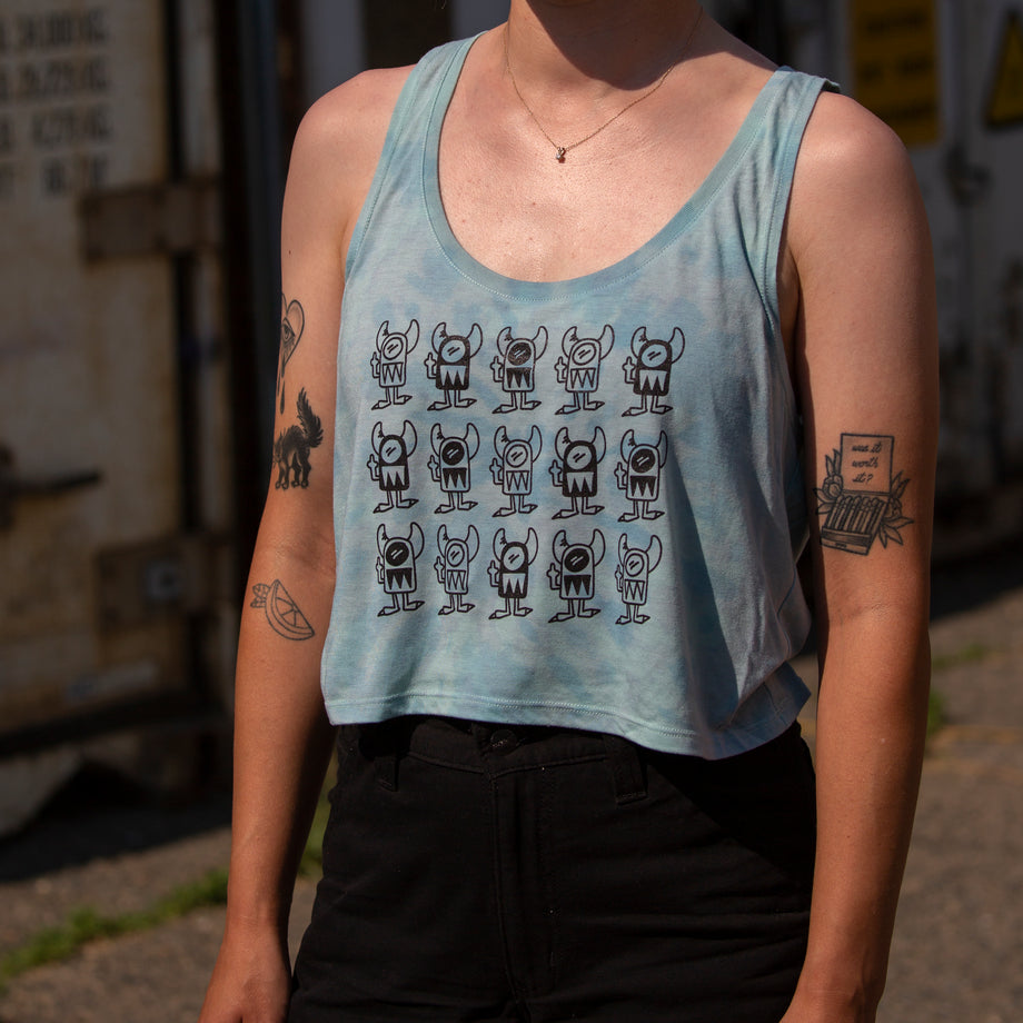 Chunz Block Crop Top