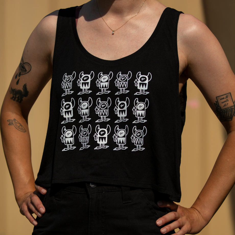 Chunz Block Crop Top