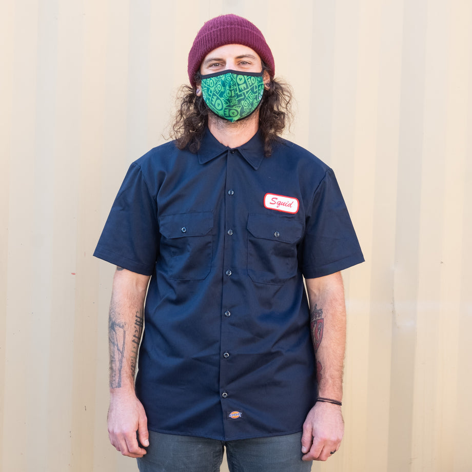 Squid Dickies Work Shirt Squid Bikes