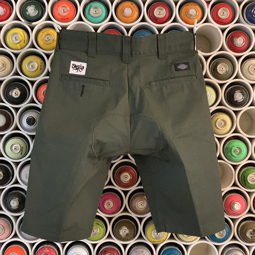 Dickies with a Chamois - Slim 67 - Olive