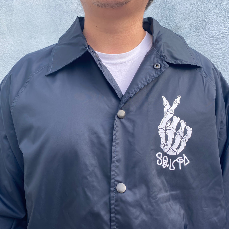 Maybe Die - Snap Front Dickies Coach's Jacket