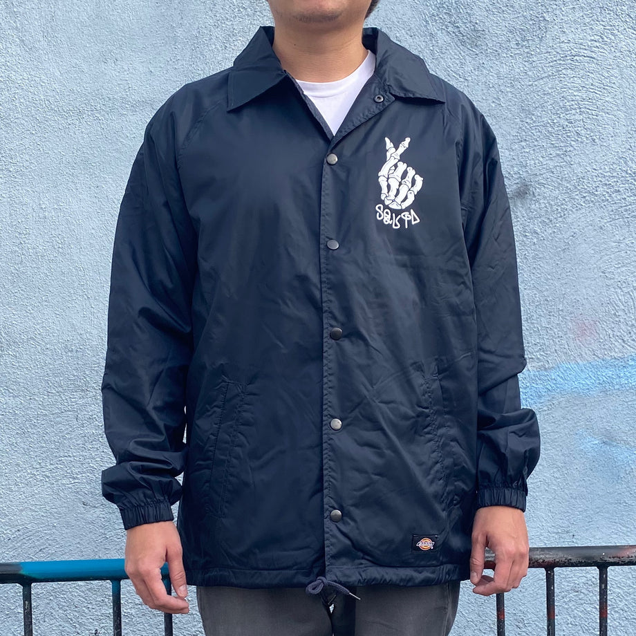 Maybe Die - Snap Front Dickies Coach's Jacket