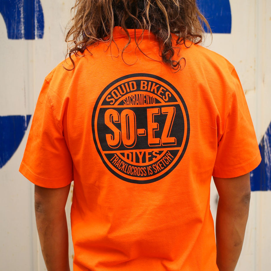 SO-EZ Circle Logo T-Shirt - Orange