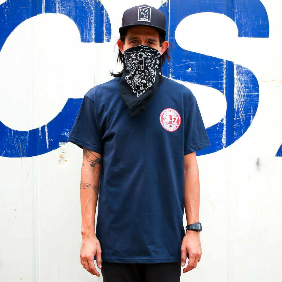 SO-EZ Circle Logo T-Shirt - Navy